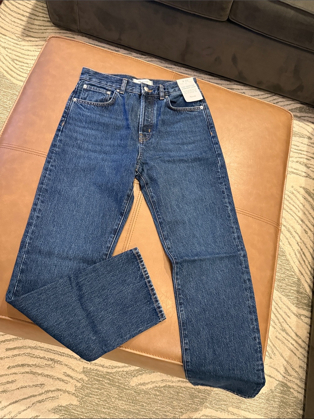 Madewell Longline Straight Jean